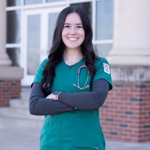 Nursing student Kenzie Hendrix