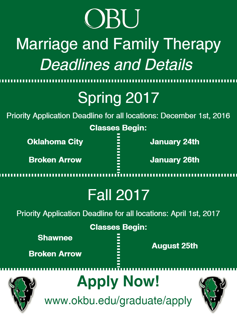 OBU MFT Deadlines and Details Update 