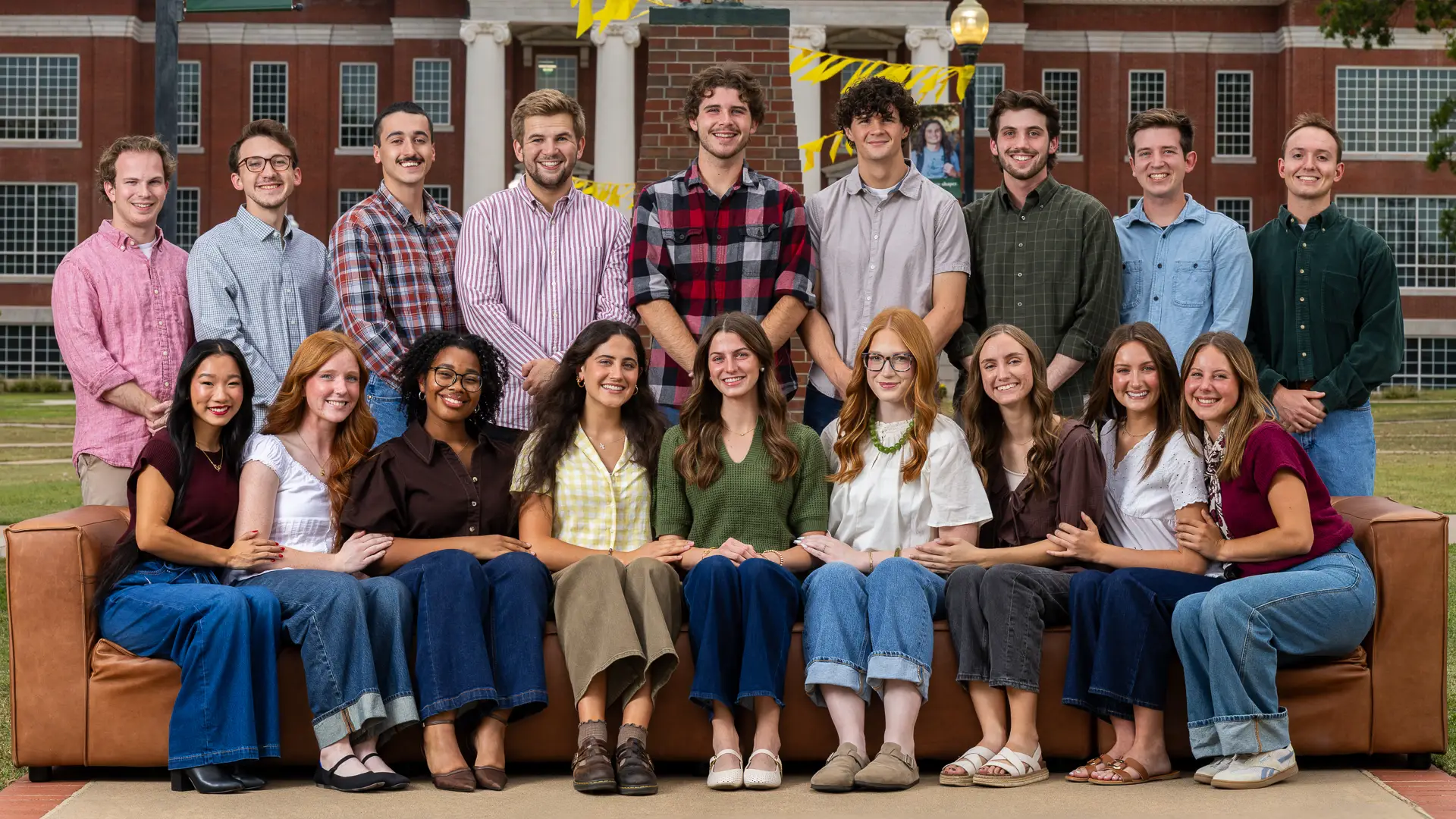The 2026 Oklahoma Baptist University Harvest Court candidates were recently announced. This year’s candidates include in the front row, left to right, Lorna Darling, Sydney Watkins, Zion Davis, Kat Dublin, Shayna Hendrix, Kayla Easter, Jenna Thompson, Faith Holbrook and Jocelyn Kitchen. In the back row, left to right are Zach Ware, Spencer Barnhill, Harry Henslick, Aaron Rother, Drew Branham, Zach Johnson, Aden Harland, Hudson Jones and Luke McGehee.